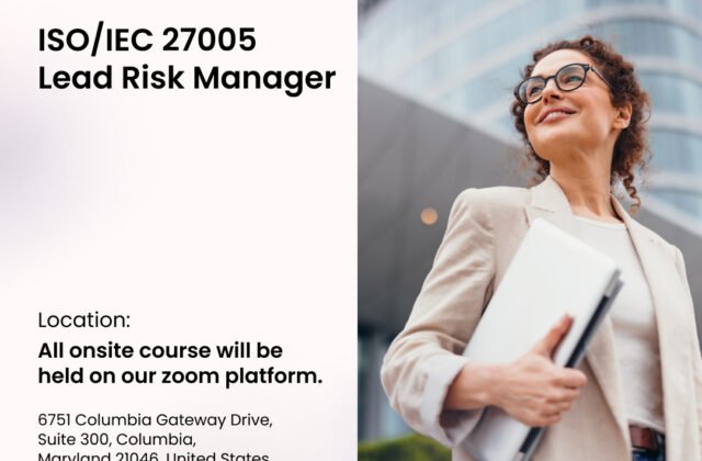 ISO/IEC 27005:2022 Lead Risk Manager