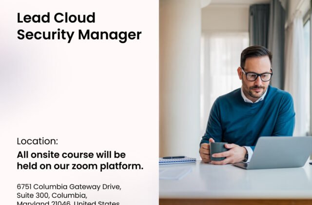 Lead Cloud Security Manager